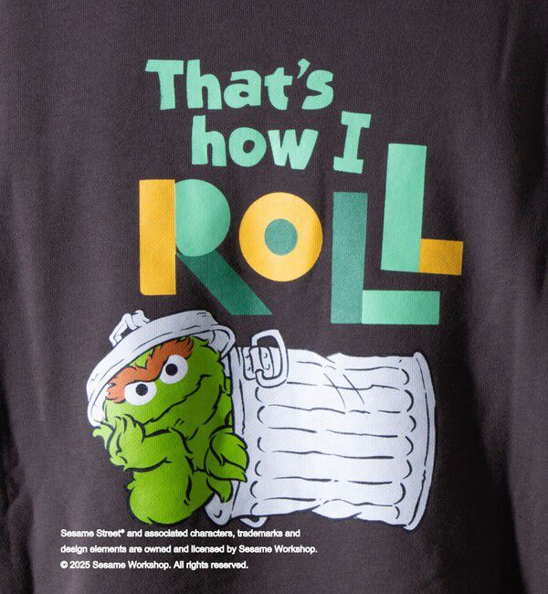 GLOSTER「【SESAME STREET】meets【GLOSTER】クルーネック  プリントスウェット」|スウェット・ジャージ|