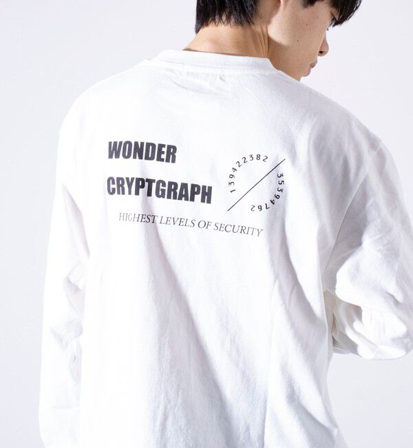 GLOSTER「【Wonder Union Project】ASSORT ロングスリーブTシャツ ロンT」|Tシャツ・カットソー|ホワイト系その他2