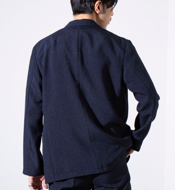 GLOSTER「【セットアップ対応】【GLOSTER/グロスター】リネンライクキャンバス テーラードジャケット」|テーラードジャケット|