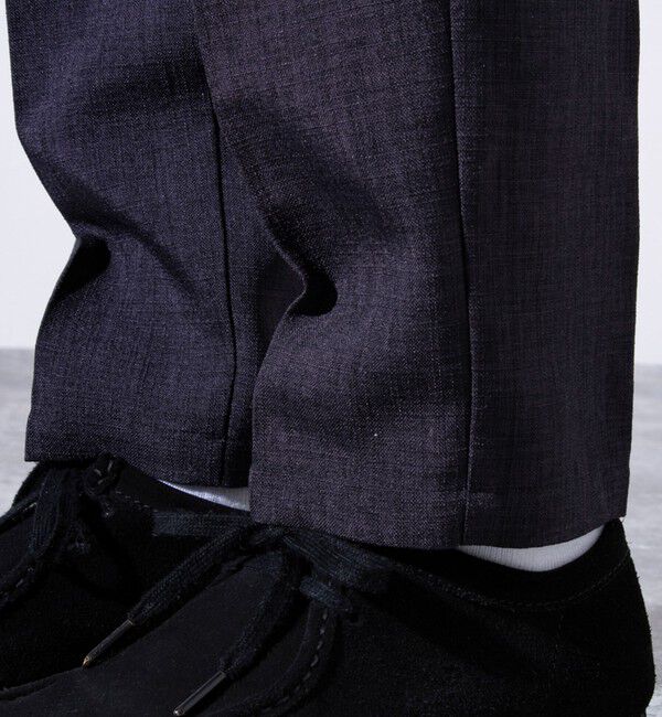 GLOSTER「【セットアップ対応】【GLOSTER/グロスター】リネンライクキャンバス イージーパンツ」|チノ|