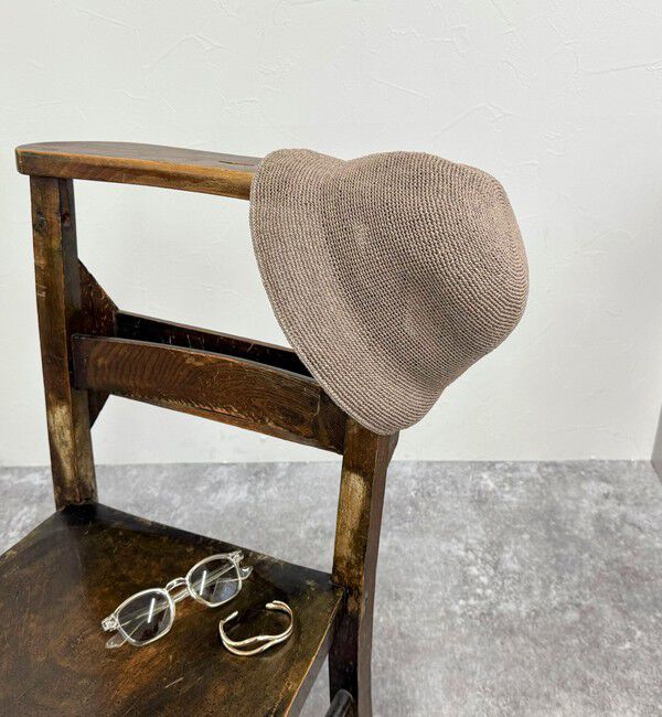 fredy emue「ペーパークロシェハット」|ハット|