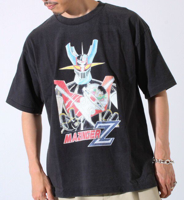 GLOSTER「昭和アニメヒーローTシャツ（スピードレーサー・ガッチャマン・マジンガーZ）」|Tシャツ・カットソー|ブラック系その他3