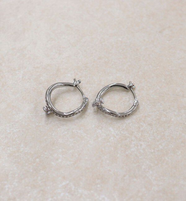 fredy emue「シンメジルコフープピアス」|ピアス|