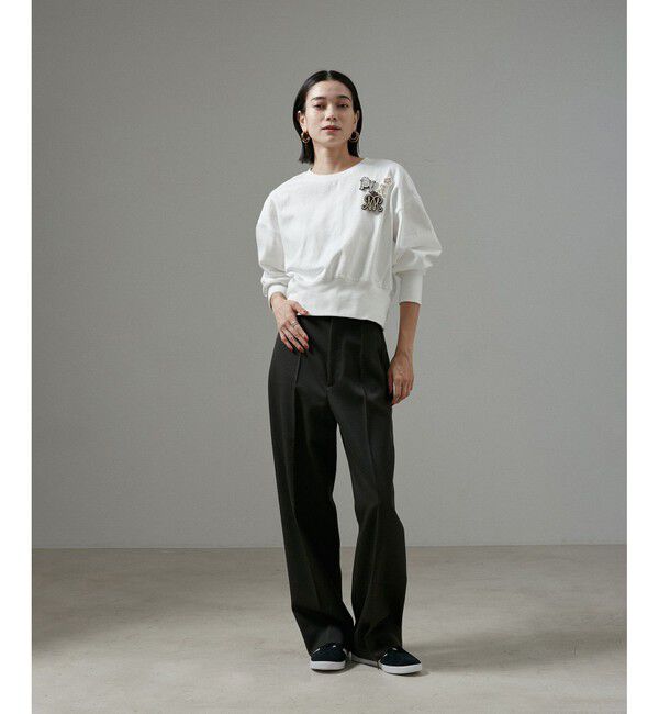 SALON adam et rope'「刺繍ワッペンブローチ＜A＞」|ブローチ・コサージュ|