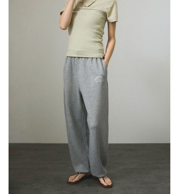 SALON adam et rope'「【WEB限定】ヴィンテージライクテンダースウェットパンツ」|チノ|