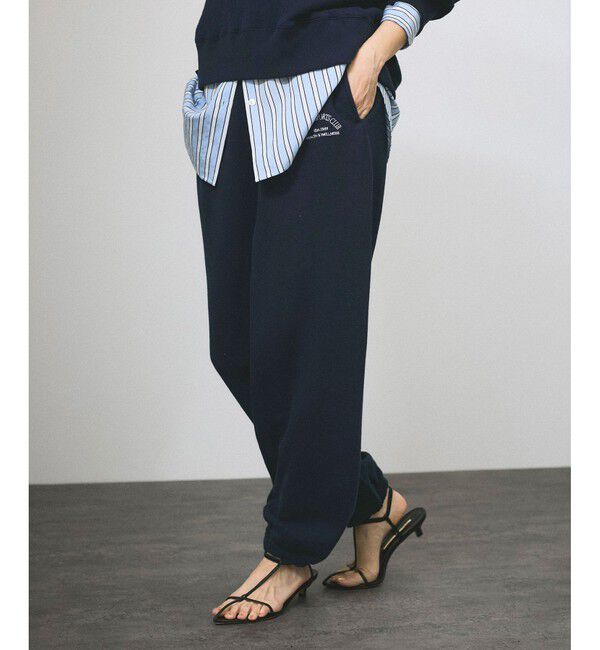 SALON adam et rope'「【WEB限定】ヴィンテージライクテンダースウェットパンツ」|チノ|