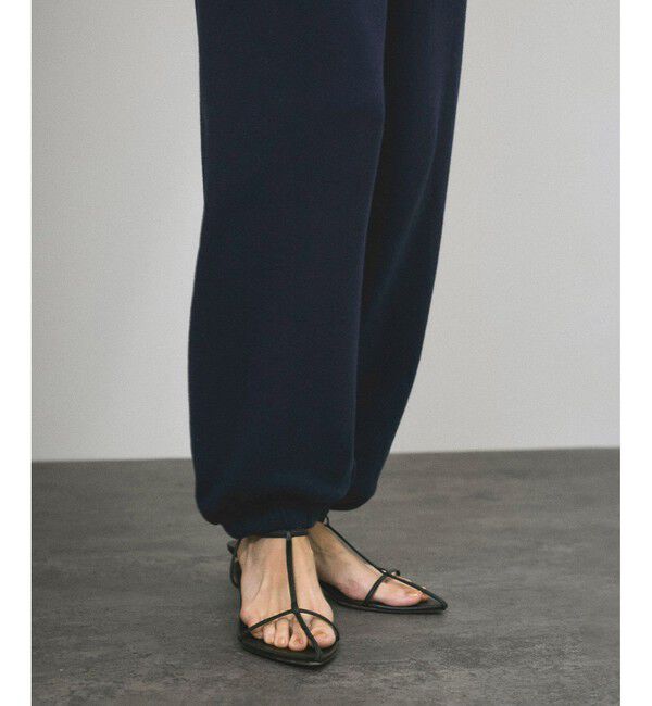 SALON adam et rope'「【WEB限定】ヴィンテージライクテンダースウェットパンツ」|チノ|