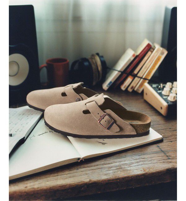 SALON adam et rope'「【BIRKENSTOCK(ビルケンシュトック)】Boston/ボストン」|サンダル|グレーサブ(09)