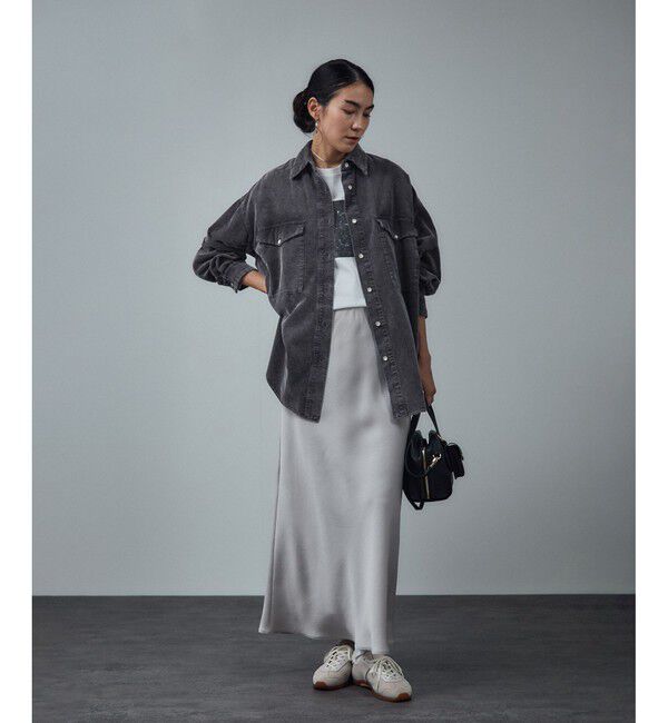 SALON adam et rope'「フェードコーデュロイオーバーシャツ / セットアップ対応」|シャツ・ブラウス|