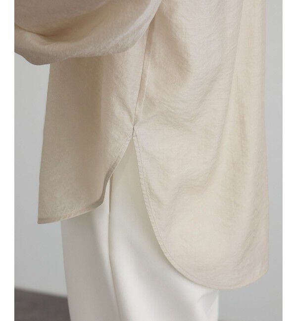 SALON adam et rope'「【WEB限定】シルクMIXルチアブラウス」|シャツ・ブラウス|