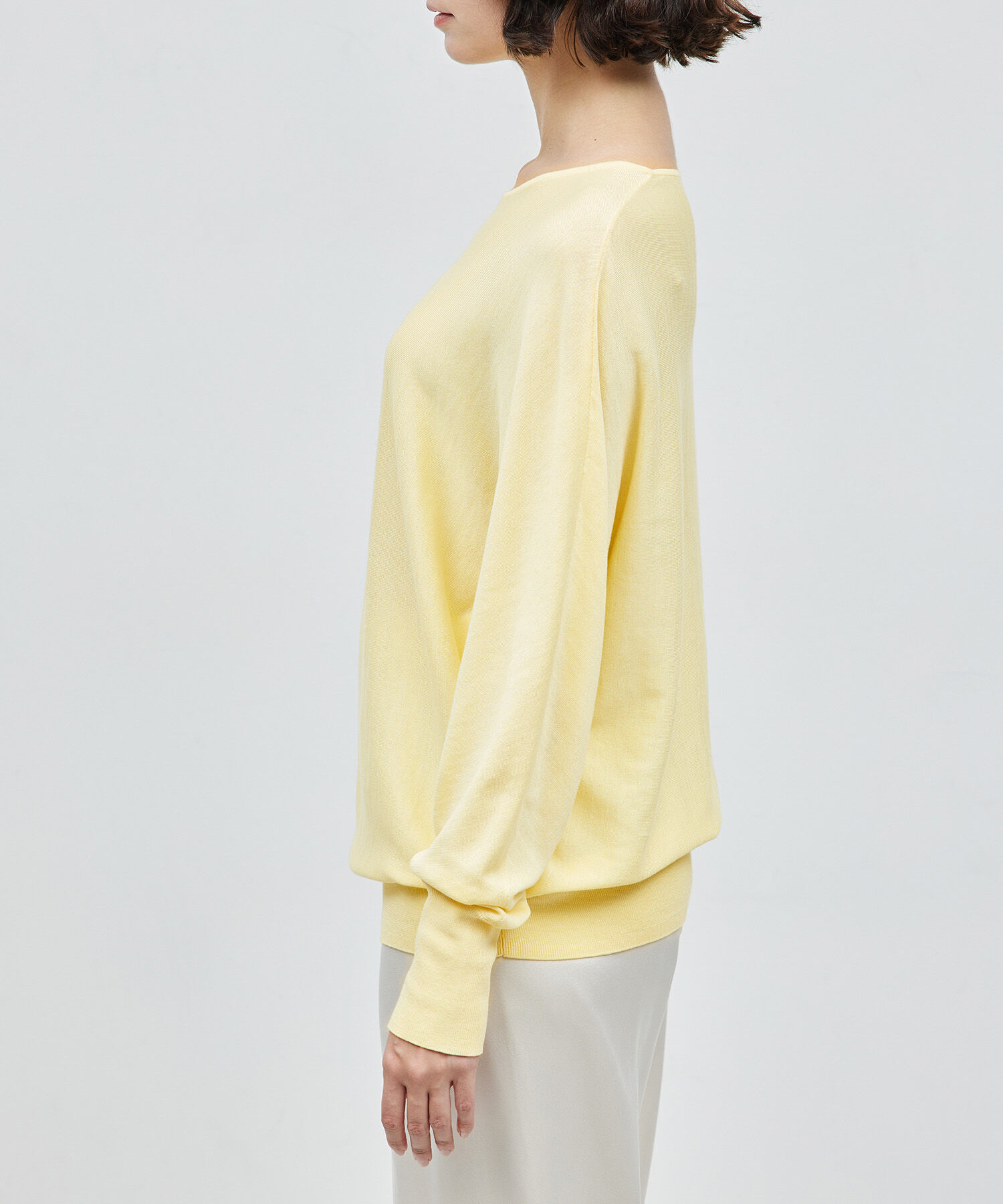 ROPE「シルクコットン ドルマンスリーブ プルオーバー」|ニット・セーター|