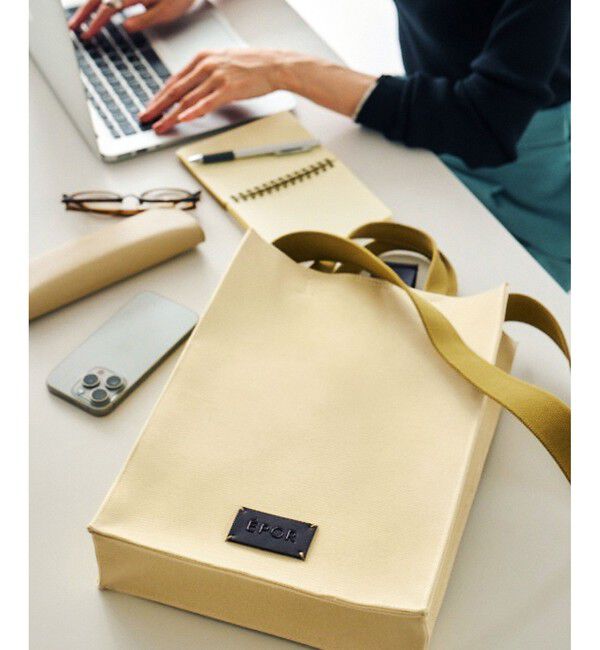 ROPE「【E'POR】GADGET PC TOTE【超軽量】【25SS】」|トートバッグ|クリーム(83)