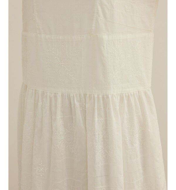 ROPE「コットンエンブロイダリーレースワンピース」|ワンピース|