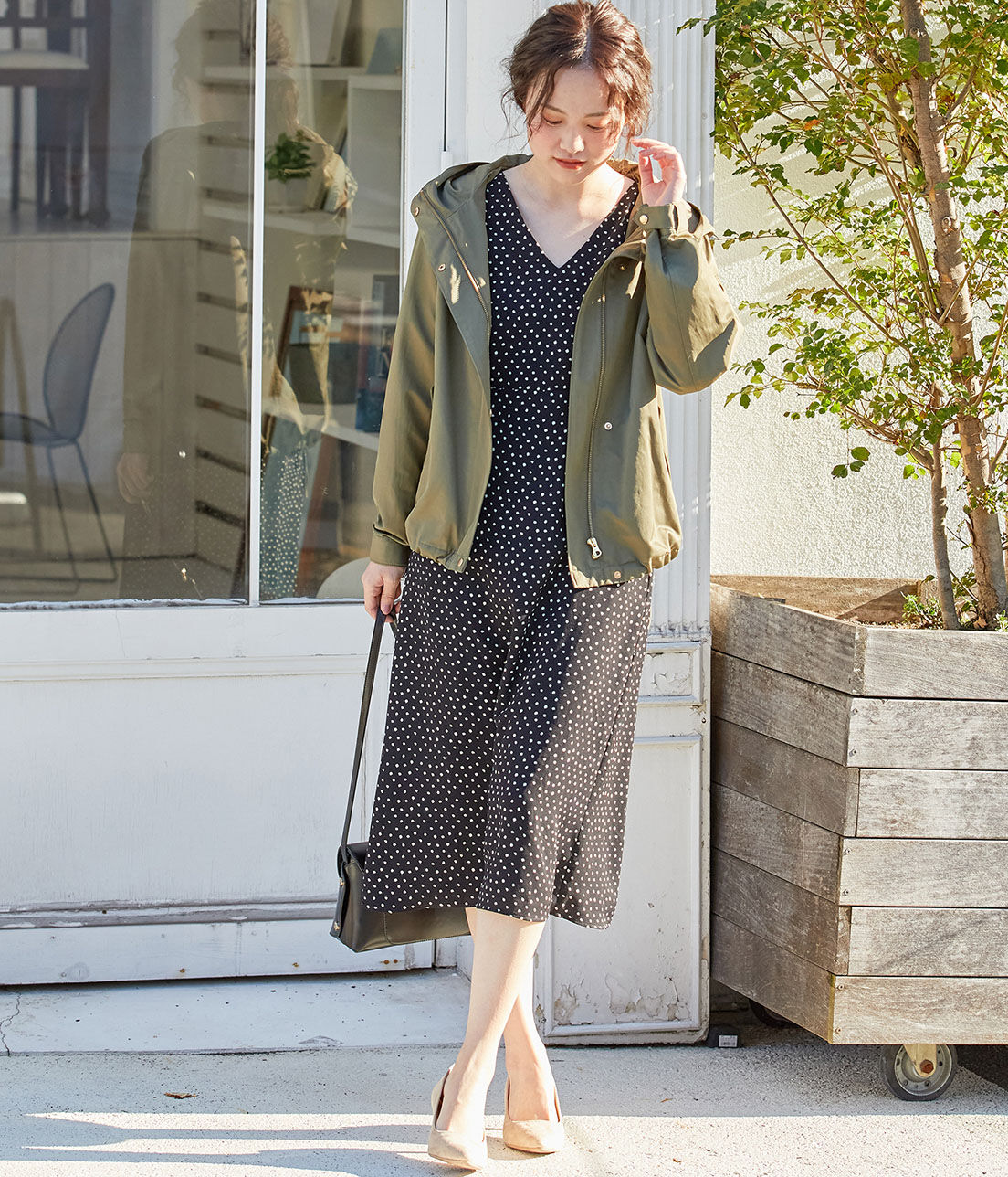 VIS「【撥水加工&防花粉】マウンテンパーカ」|アウトドア|