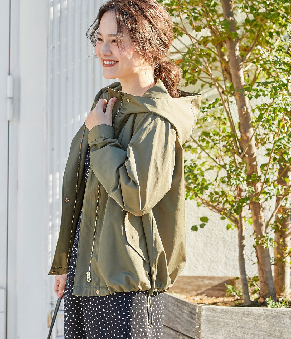 VIS「【撥水加工&防花粉】マウンテンパーカ」|アウトドア|