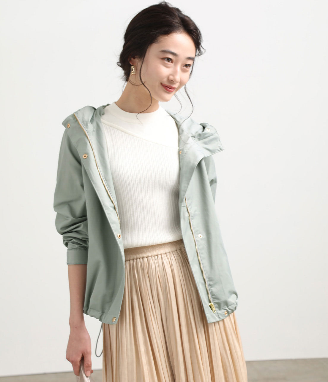 VIS「【撥水加工&防花粉】マウンテンパーカ」|アウトドア|