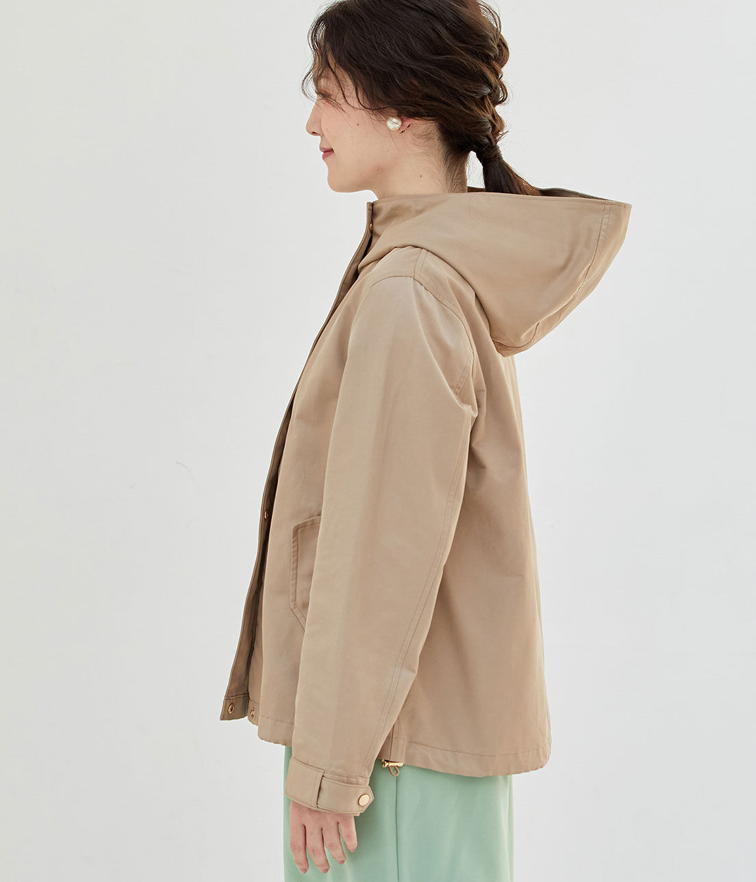 VIS「【撥水加工&防花粉】マウンテンパーカ」|アウトドア|