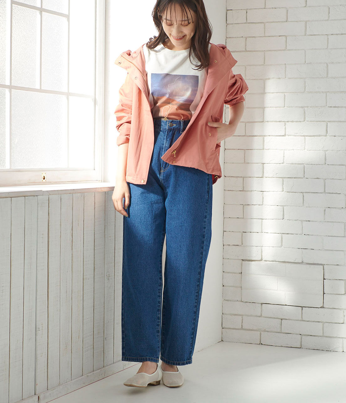 VIS「【撥水加工&防花粉】マウンテンパーカ」|アウトドア|