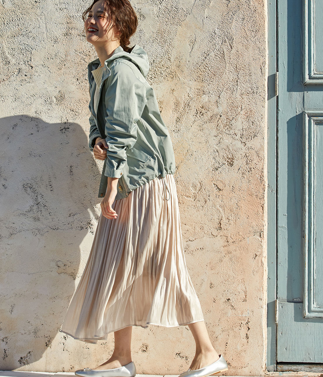 VIS「【撥水加工&防花粉】マウンテンパーカ」|アウトドア|