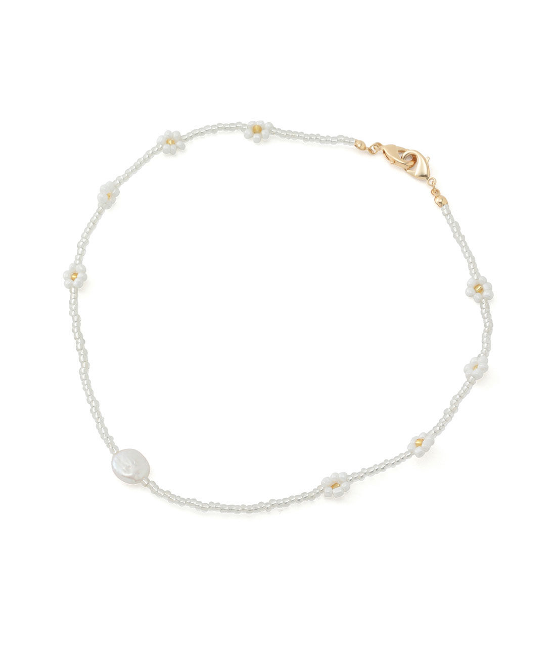 VIS「【2WAY】マスクアクセサリー＜淡水パールｘピーズ＞」|ネックレス|