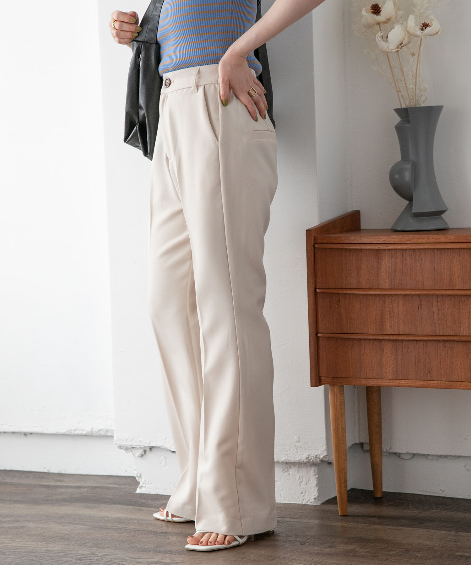 vis-a-vis「【WEB限定】【洗える】フレアパンツ」|スラックス|キナリ(16)