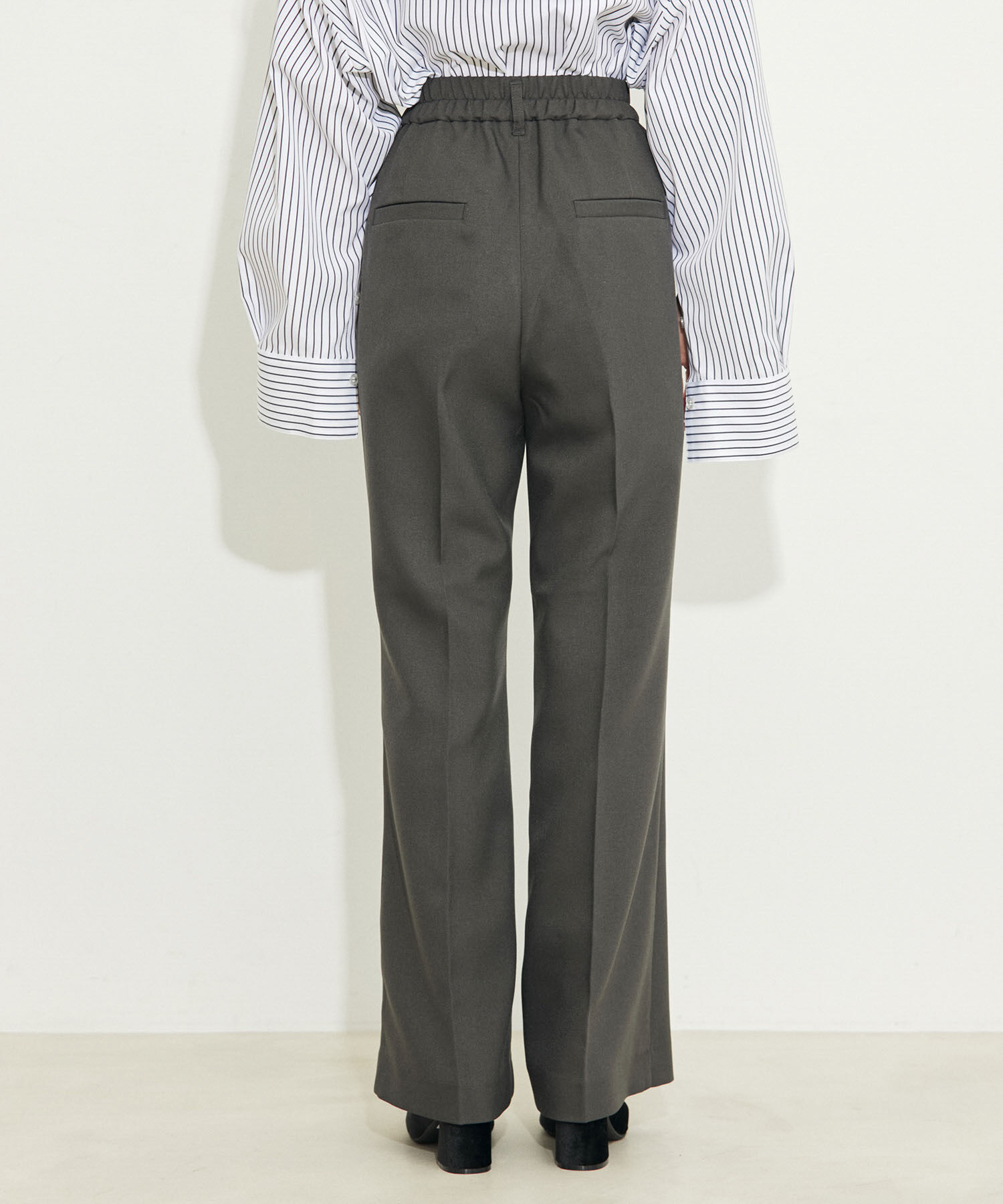 vis-a-vis「【WEB限定】【洗える】フレアパンツ」|スラックス|