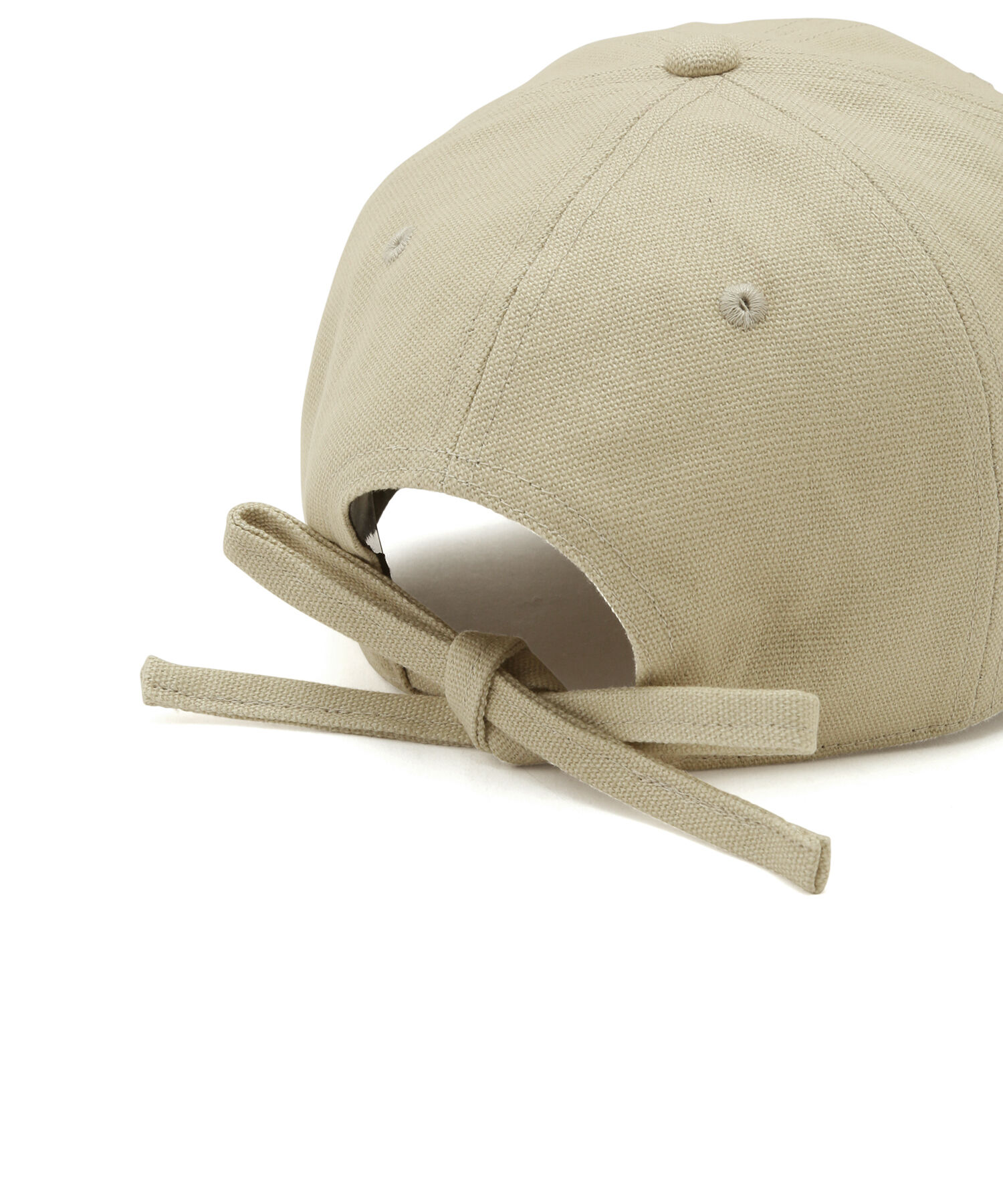 VIS「バックリボンキャンバスキャップ」|キャップ・キャスケット|