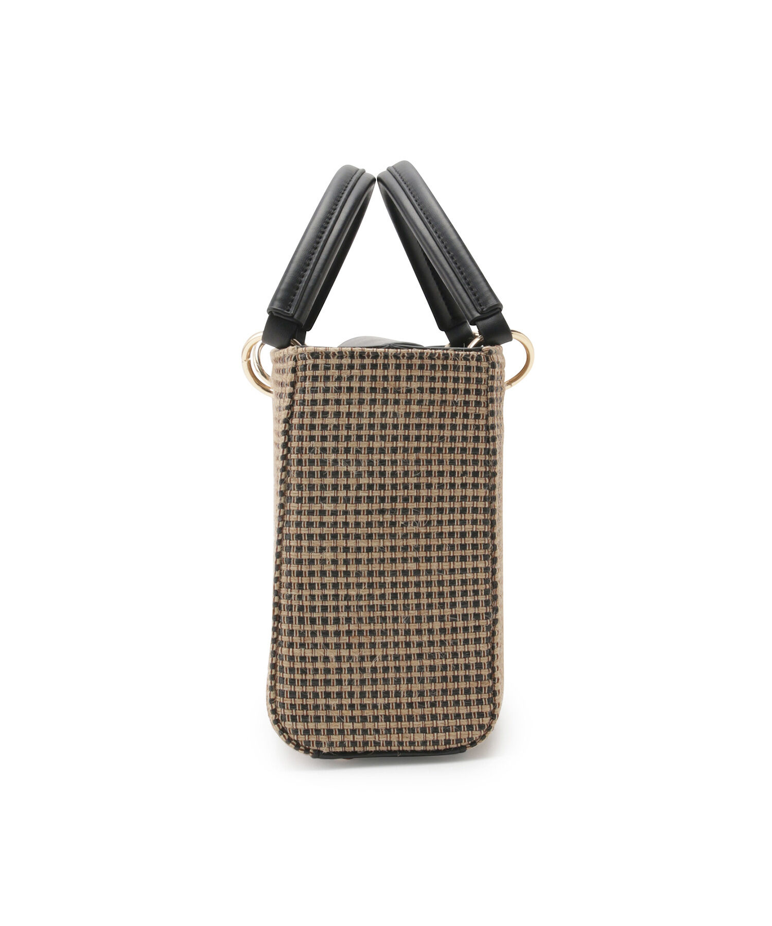 VIS「【2WAY】雑材スクエアショルダーバッグ」|ショルダー・メッセンジャー|