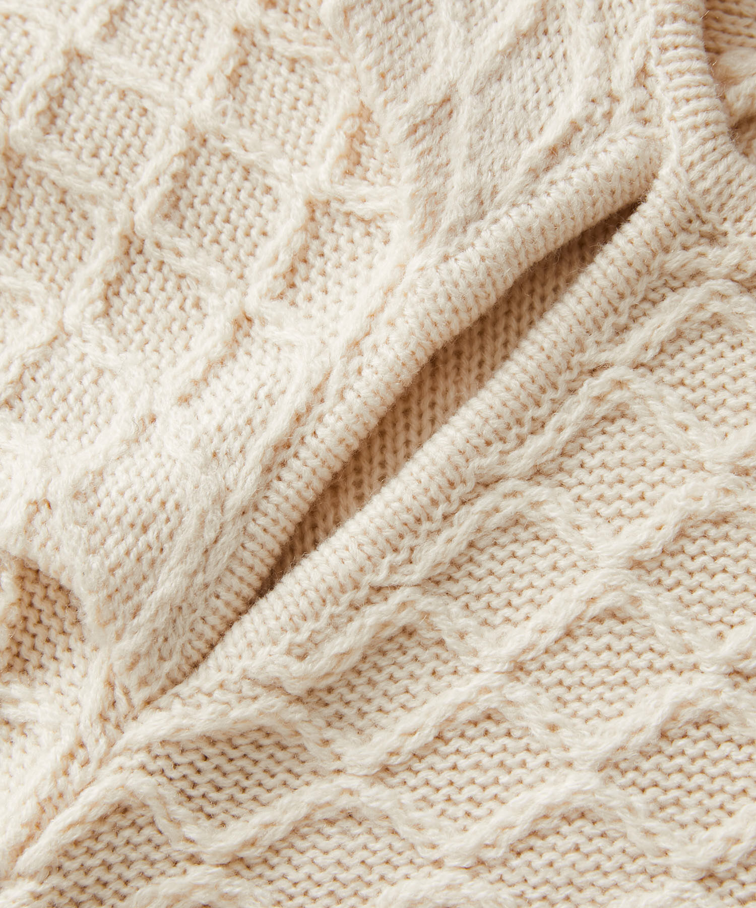 VIS「【洗える】クロスジャガードデザインニットワンピース」|ワンピース|