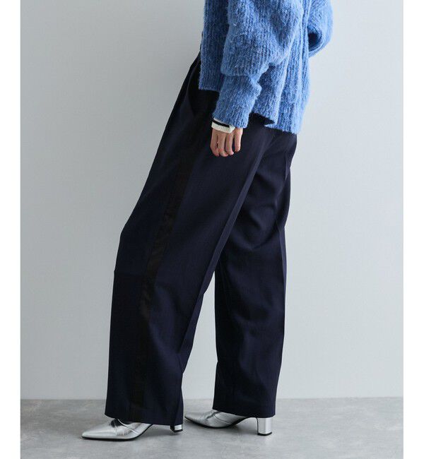 VIS「へリンボーンストレートラインパンツ」|チノ|