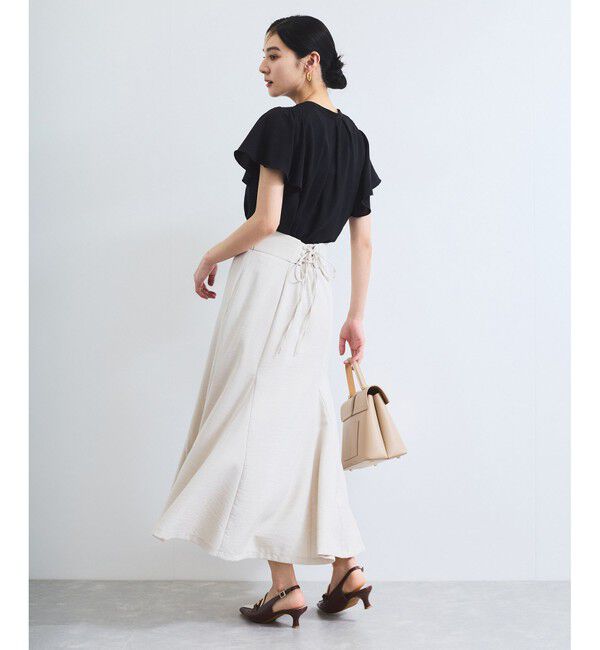 VIS「【接触冷感】エステルローンソフトタッチギャザーブラウス/通勤対応【WEB限定】」|シャツ・ブラウス|