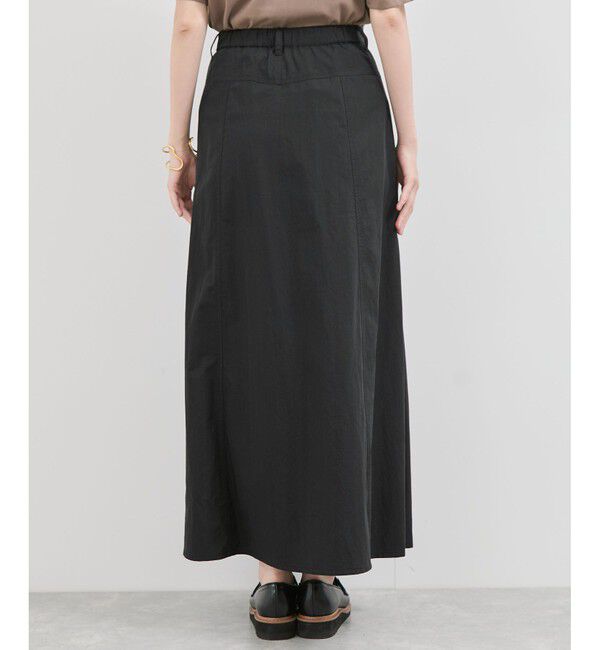VIS「ウエスト切替デザインフレアスカート」|スカート|