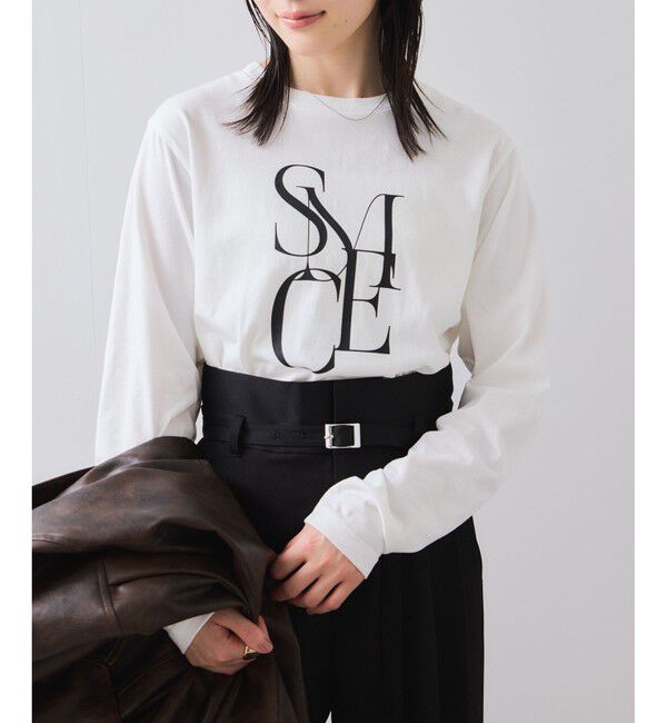 VIS「フォト＆ロゴアソートロングスリーブTシャツ」|Tシャツ・カットソー|