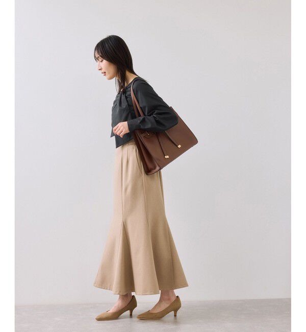 VIS「フロントねじりデザインブラウス」|シャツ・ブラウス|