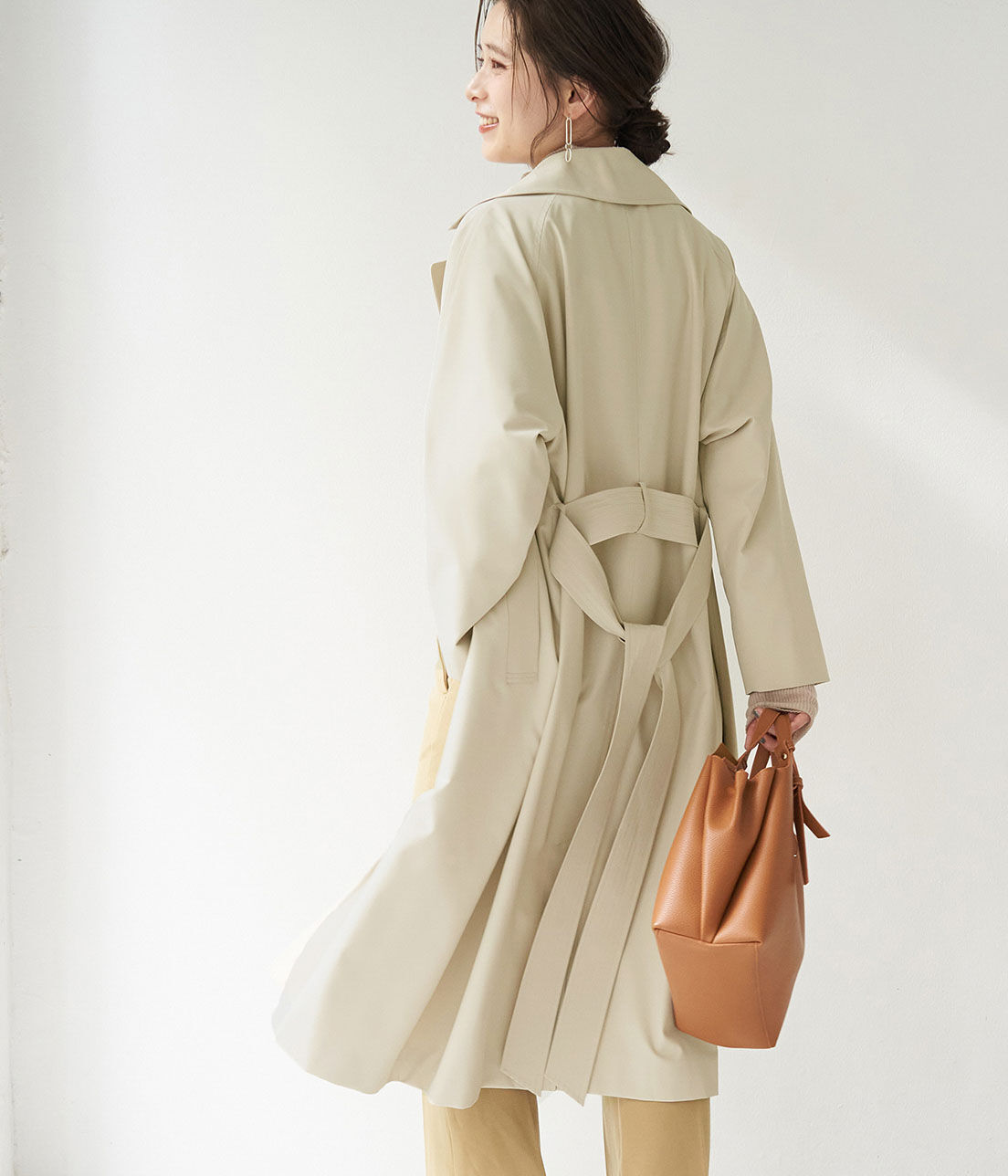 Rope&rsquo;Picnic「【リンクコーデ】デザイントレンチコート」|トレンチコート|