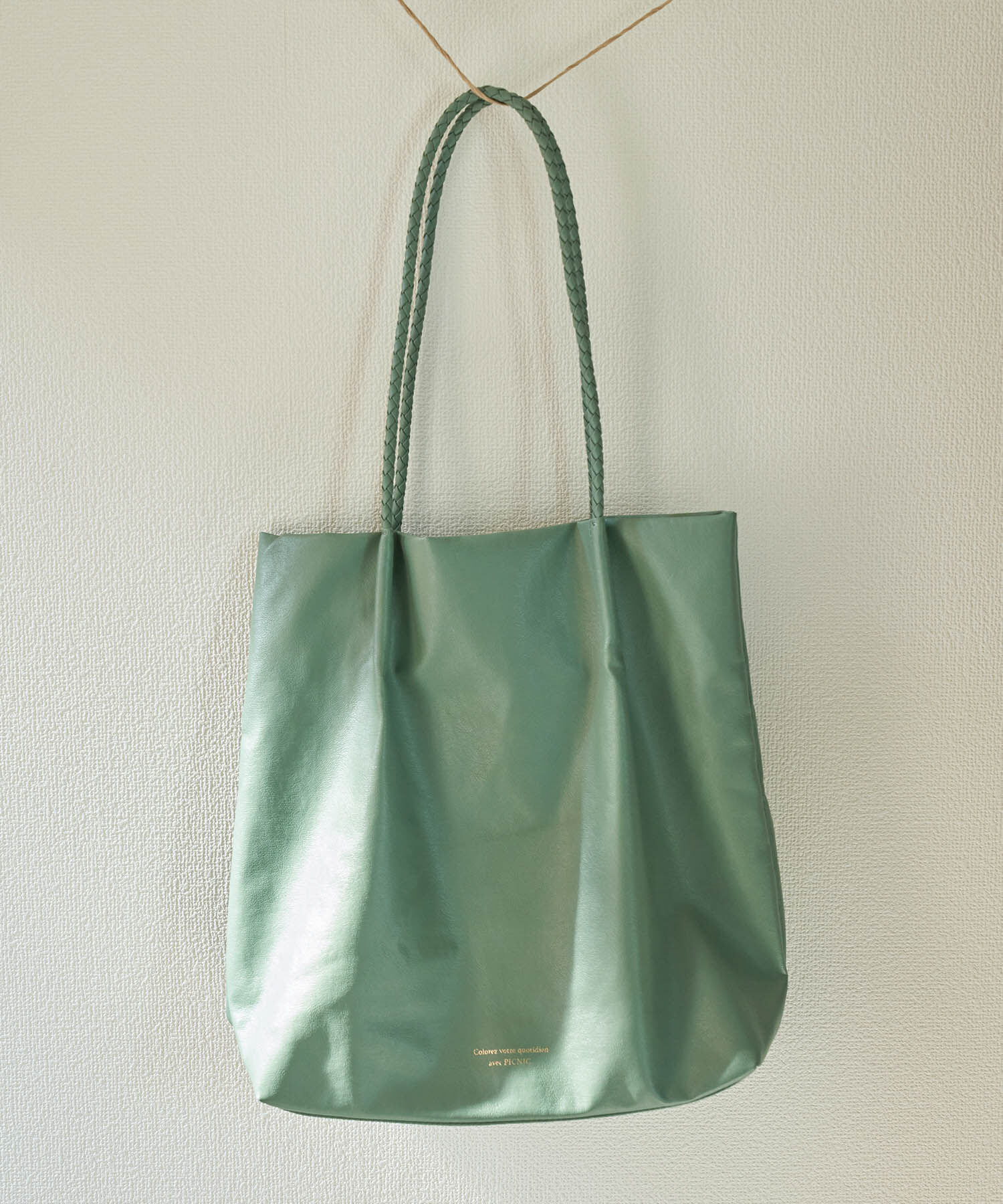 ROPE PICNIC PASSAGE「【WEB限定カラー:シルバー】【A4対応】洗えるメッシュハンドルトートバッグ」|トートバッグ|