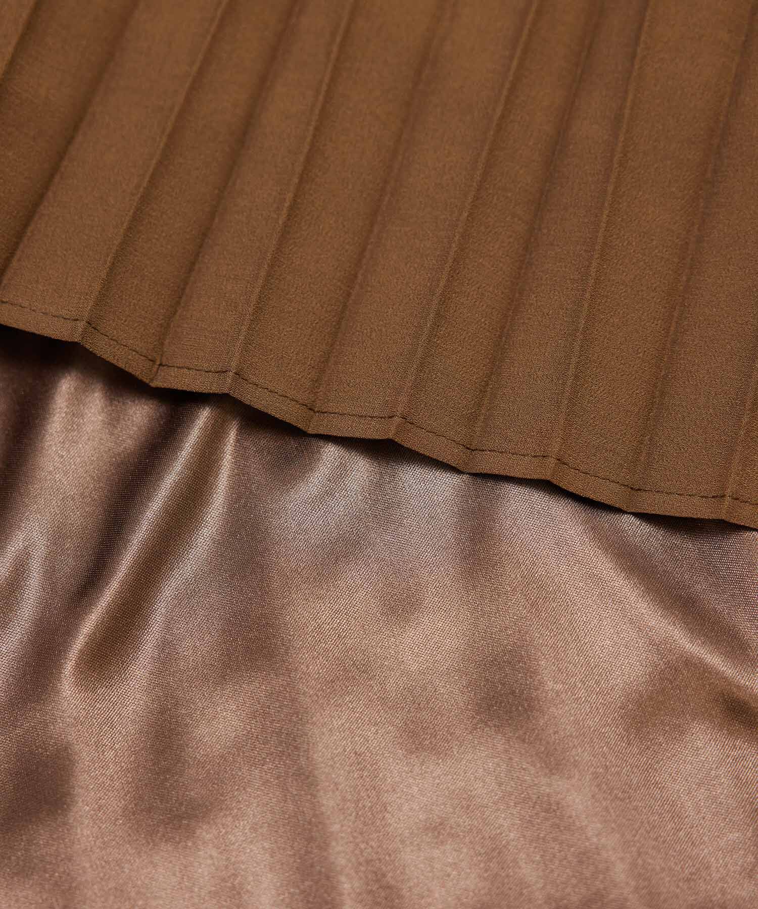 Rope&rsquo;Picnic「【セットアップ対応】麻調ランダムプリーツスカート」|スカート|