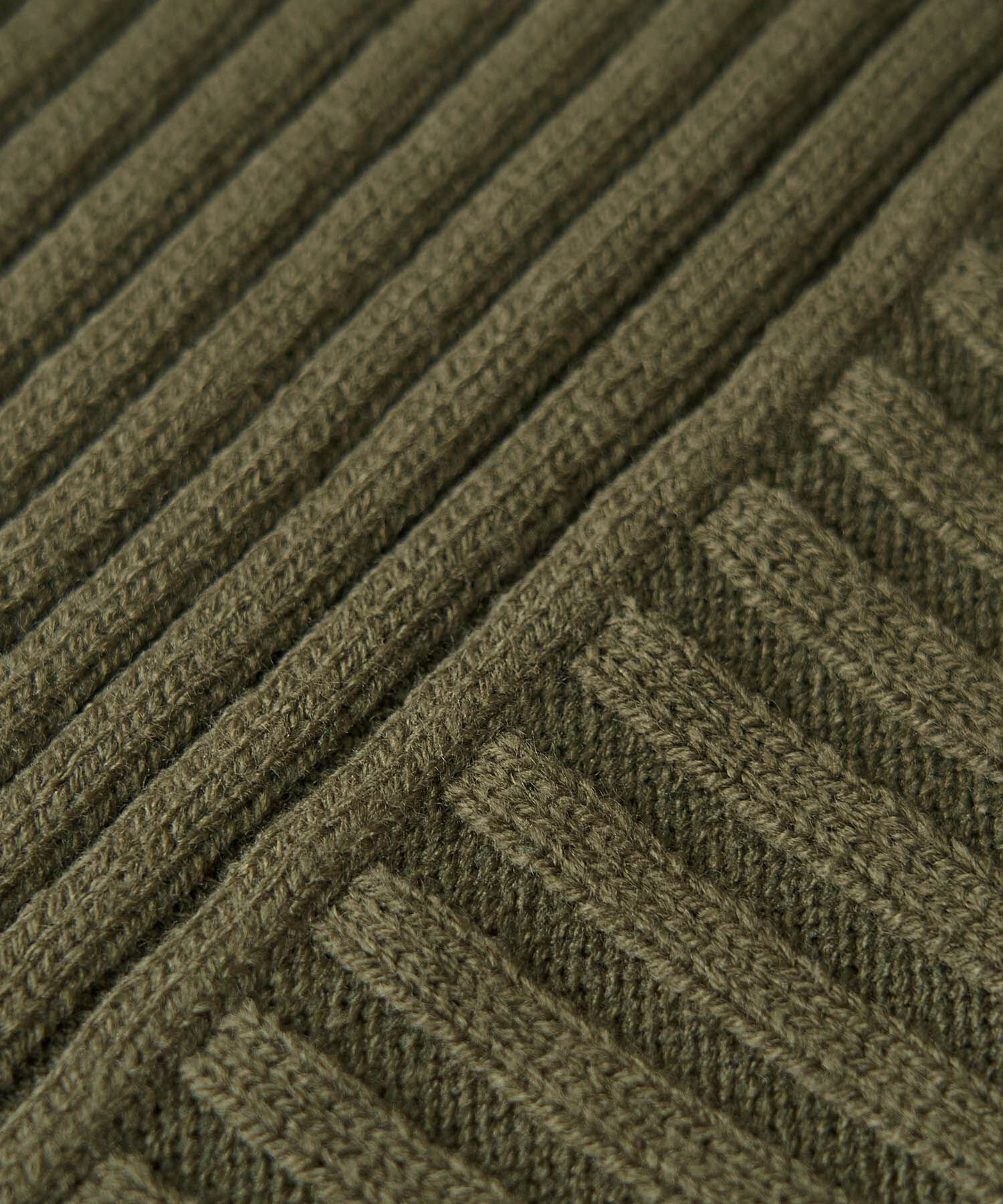 Rope&rsquo;Picnic「【芳根京子さん別注カラー:ブルー,カラシ】リブ切替プルオーバー」|ニット・セーター|