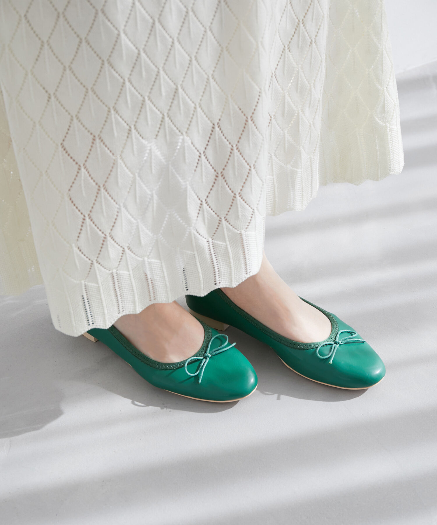 ROPE PICNIC PASSAGE「【一部店舗限定】【WEB限定カラー:レッド】ソフトバレエシューズ」|バレエシューズ|