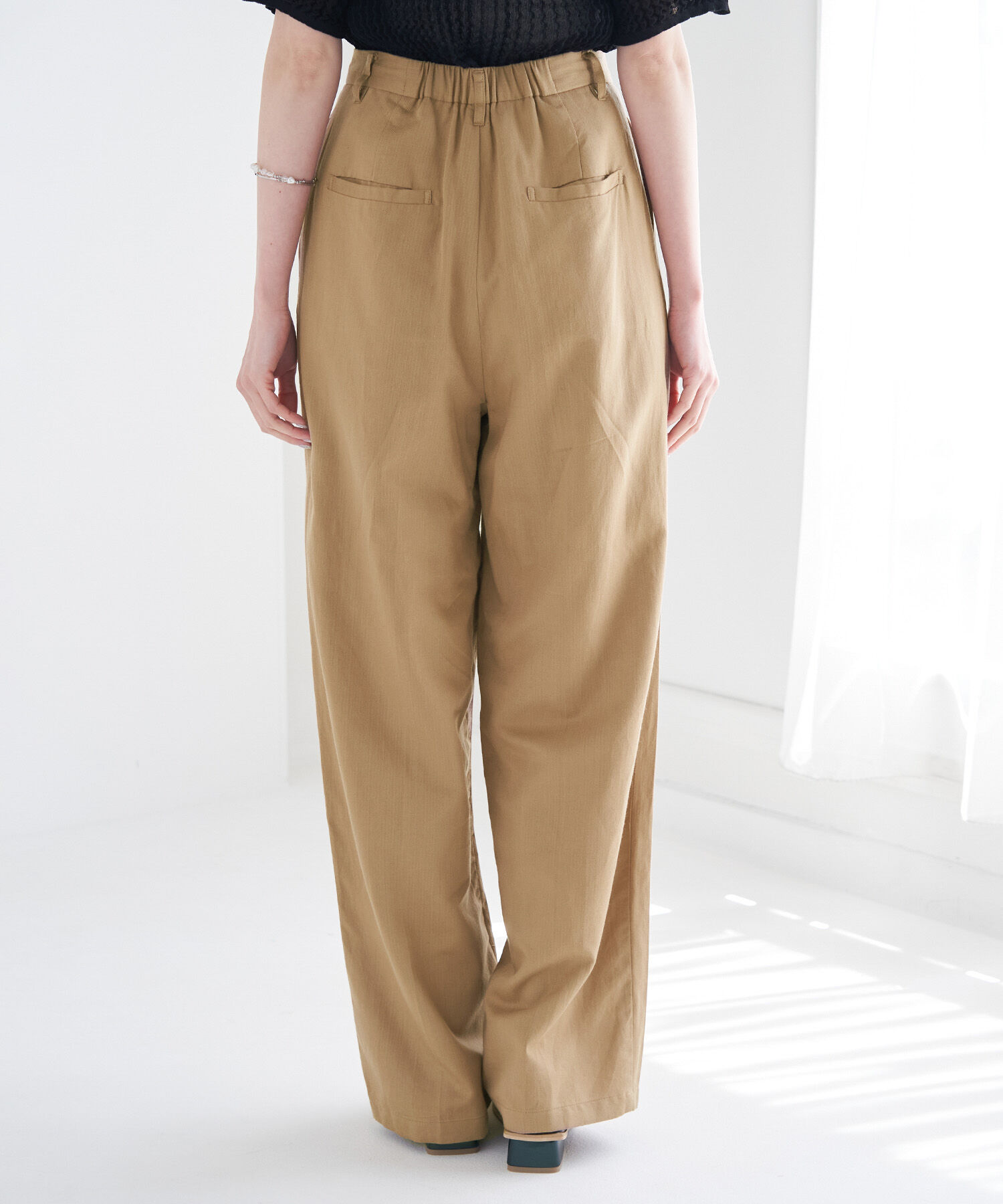 Rope&rsquo;Picnic「【WEB限定】麻混ストレートパンツ」|その他|