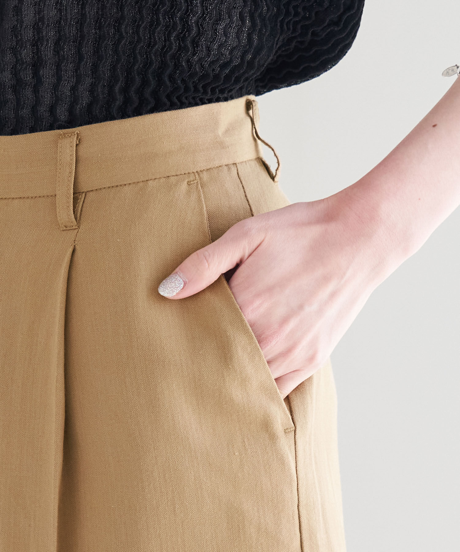 Rope&rsquo;Picnic「【WEB限定】麻混ストレートパンツ」|その他|