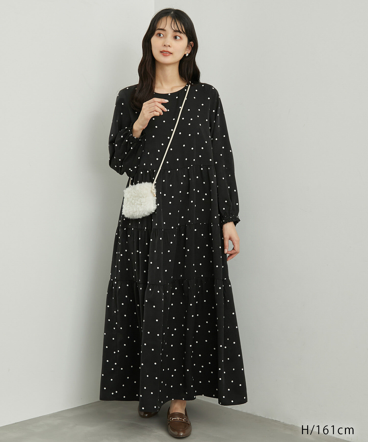 Rope&rsquo;Picnic「【一部店舗限定】アソート柄ティアードワンピース」|ワンピース|