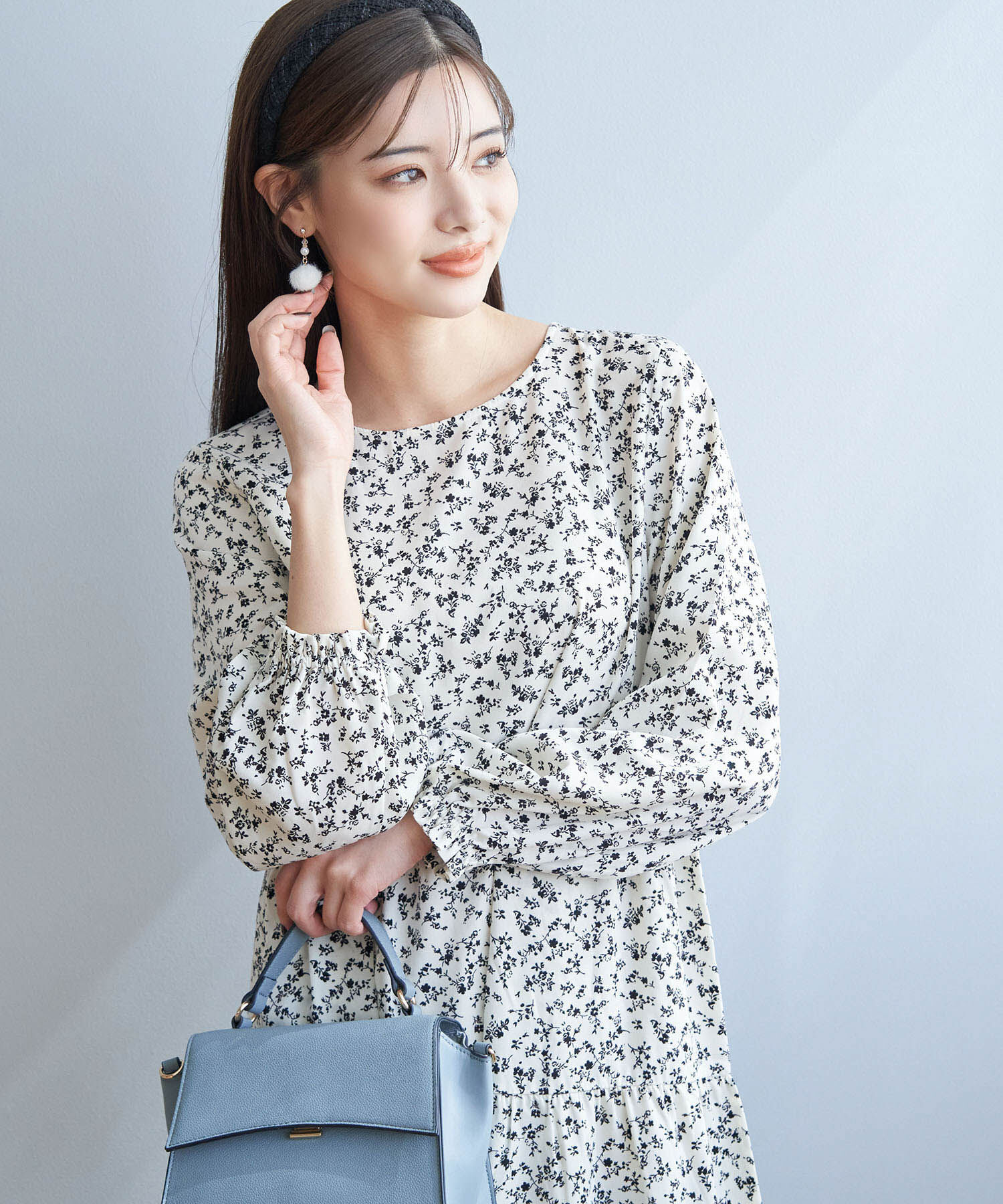 Rope&rsquo;Picnic「【一部店舗限定】アソート柄ティアードワンピース」|ワンピース|