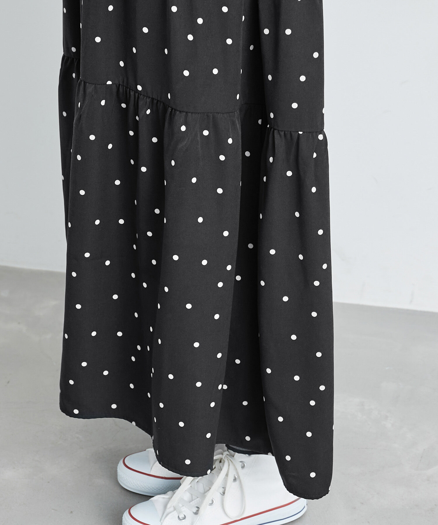 Rope&rsquo;Picnic「【一部店舗限定】アソート柄ティアードワンピース」|ワンピース|