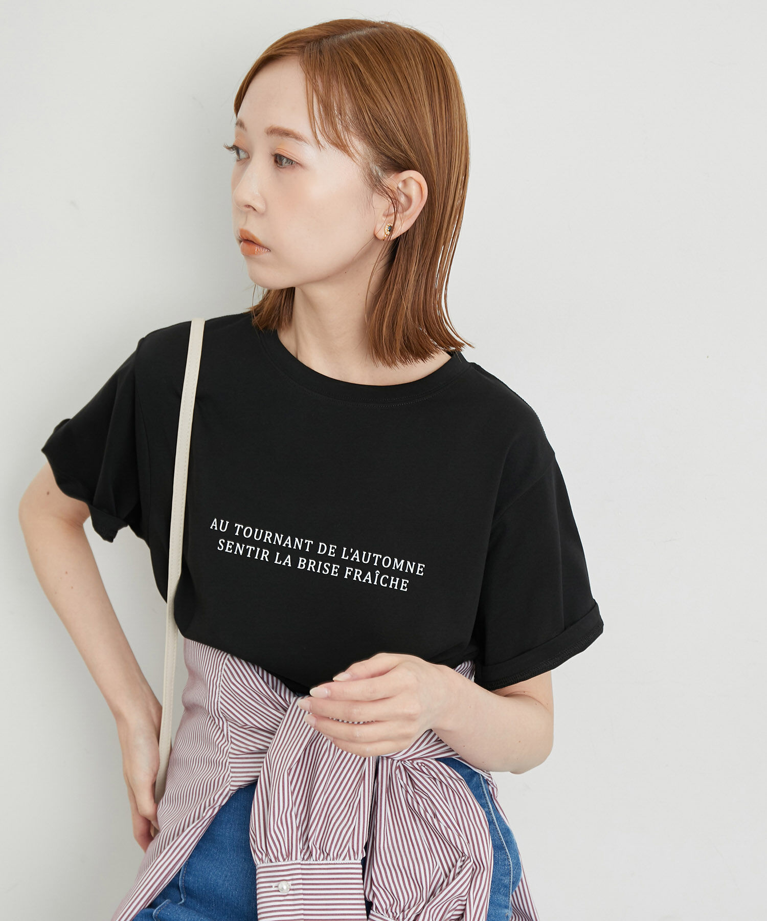 Rope&rsquo;Picnic「RENU/ロゴTシャツ」|Tシャツ・カットソー|
