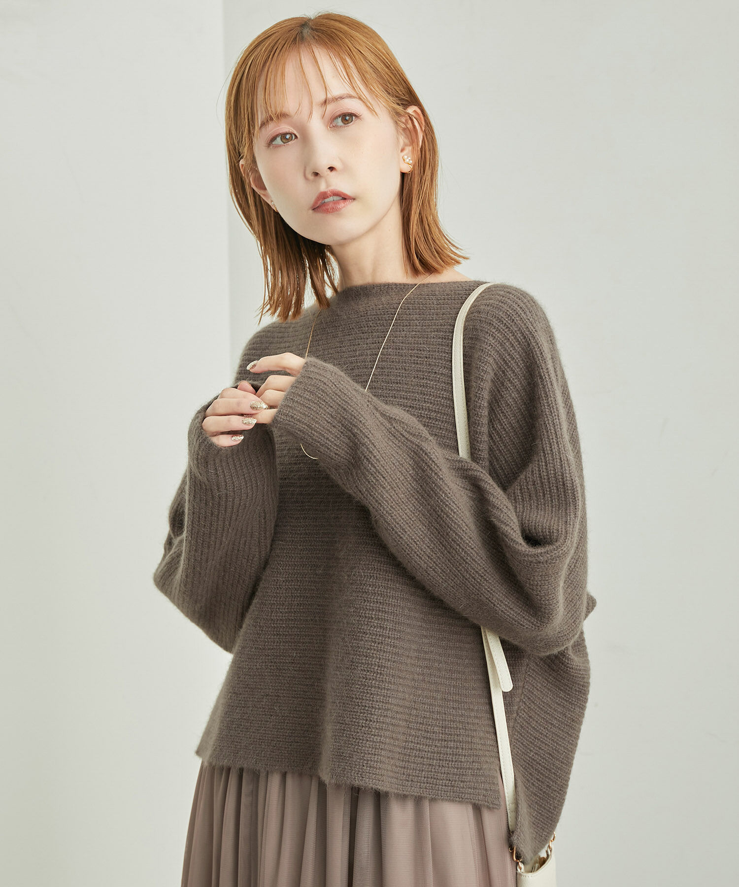 Rope&rsquo;Picnic「FOX混ニットプルオーバー」|ニット・セーター|