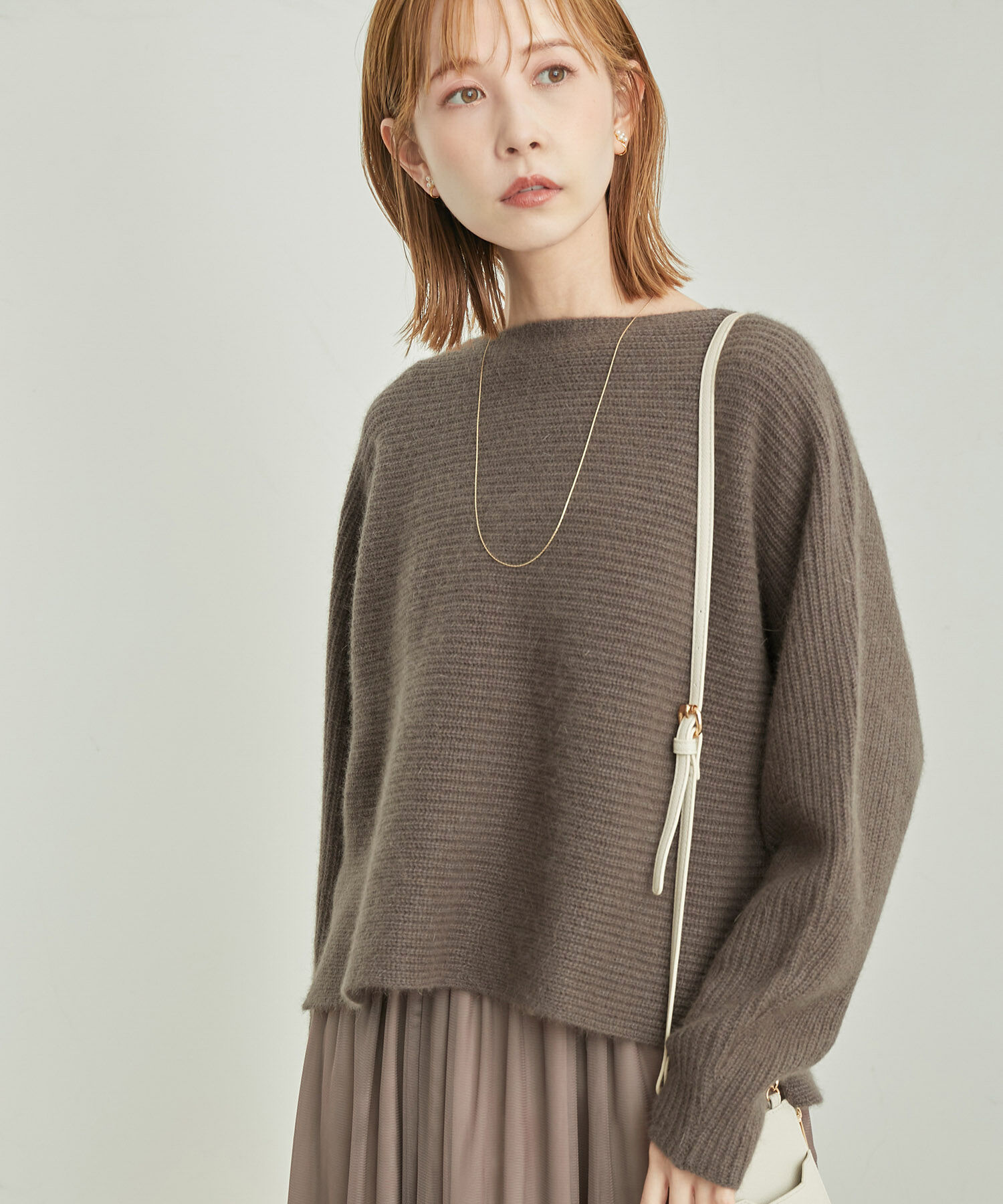 Rope&rsquo;Picnic「FOX混ニットプルオーバー」|ニット・セーター|