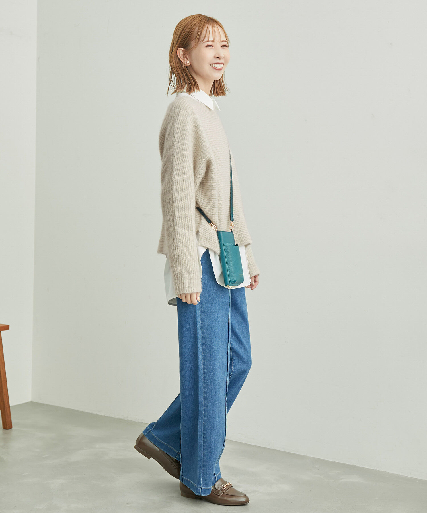 Rope&rsquo;Picnic「FOX混ニットプルオーバー」|ニット・セーター|