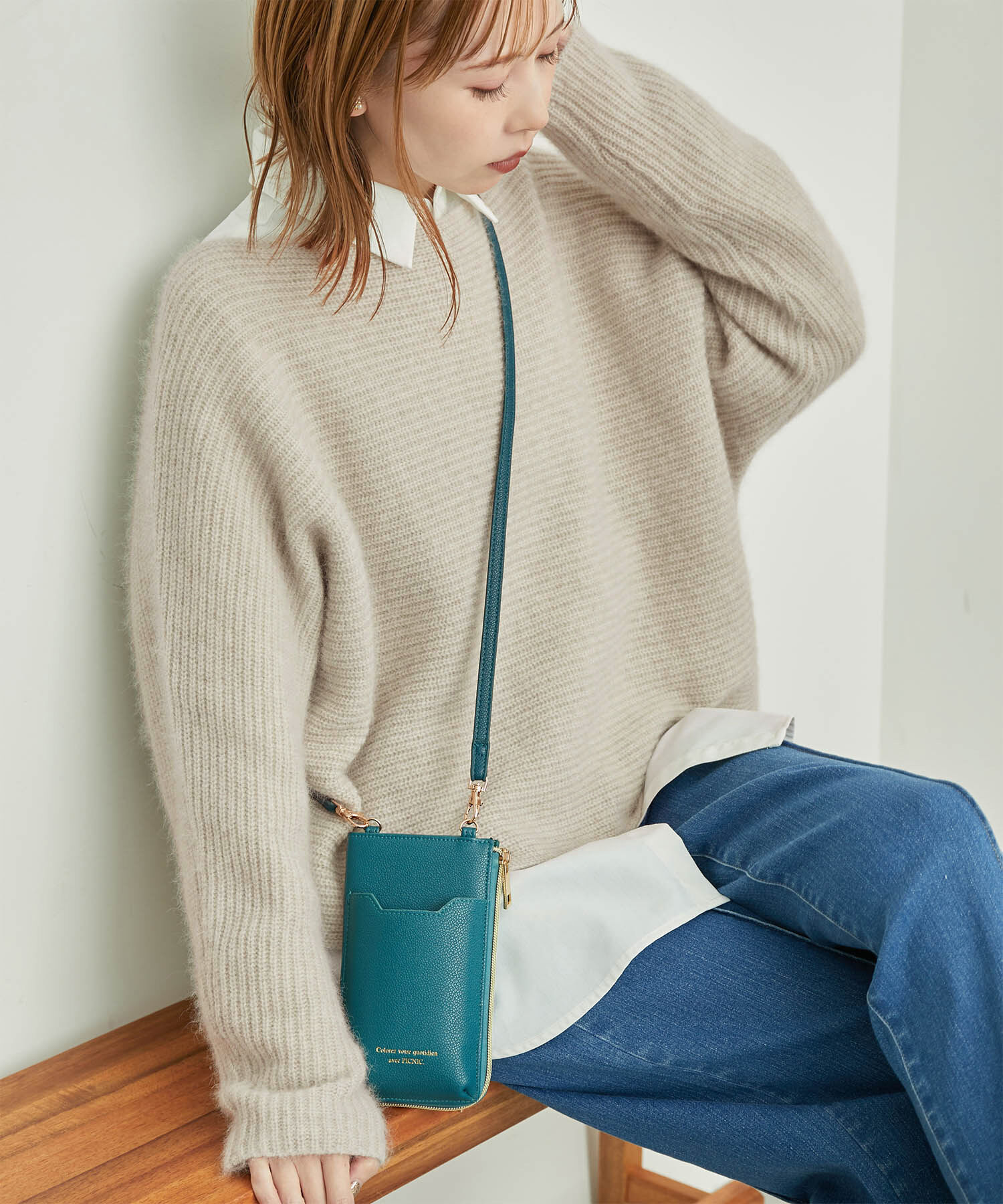 Rope&rsquo;Picnic「FOX混ニットプルオーバー」|ニット・セーター|キナリ系(17)