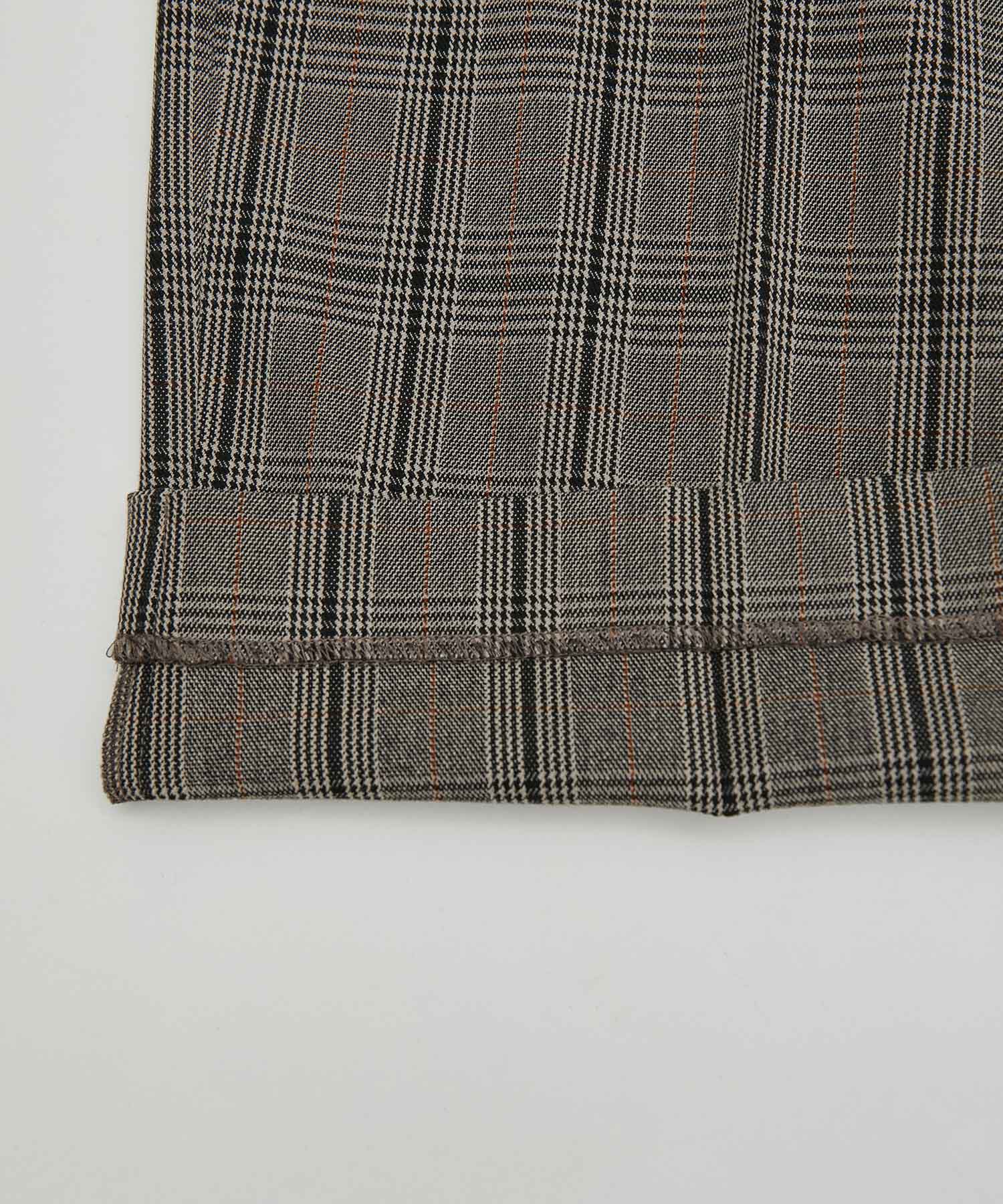 Rope&rsquo;Picnic「リンクコーデ/チェックタックワイドパンツ」|その他|